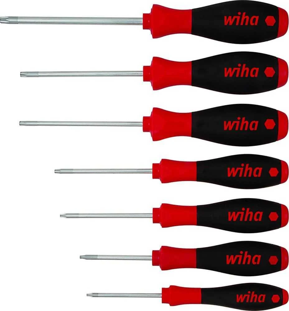 Atsuktuvų rinkinys Wiha SoftFinish TORX ( 7 vnt.)