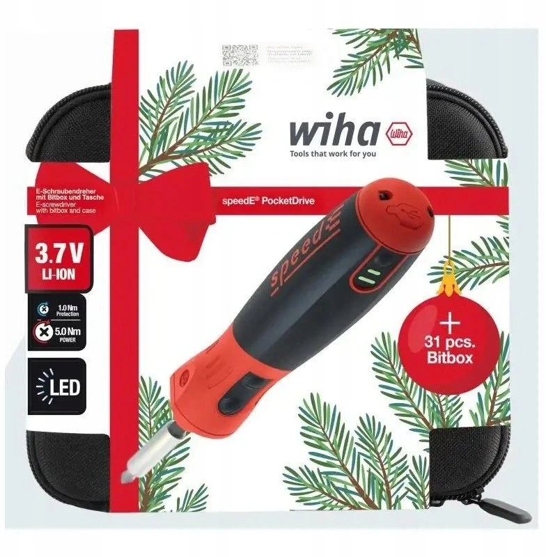 Grąžtas Elektrinis atsuktuvas WIHA speedE® PocketDrive