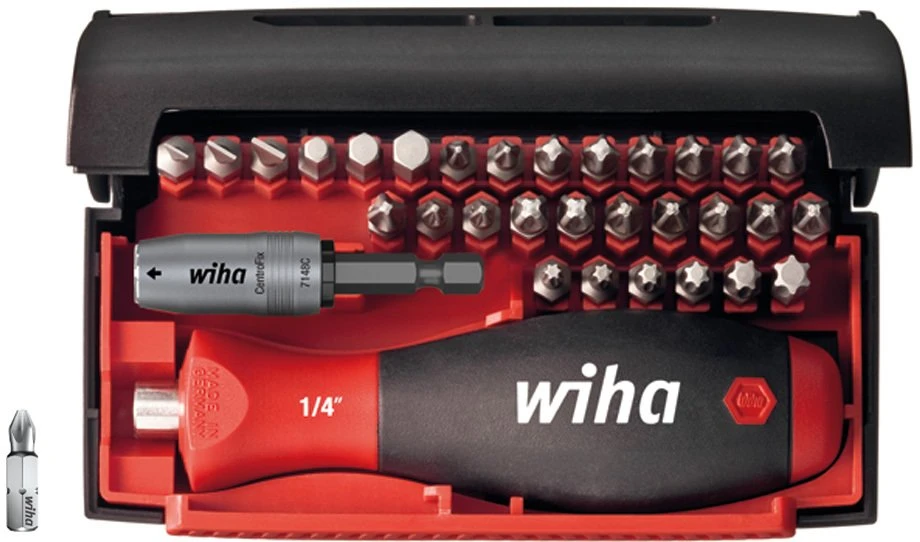 Antgalių rinkinys WIHA Bit Collector Standart 25 mm (32 vnt.)