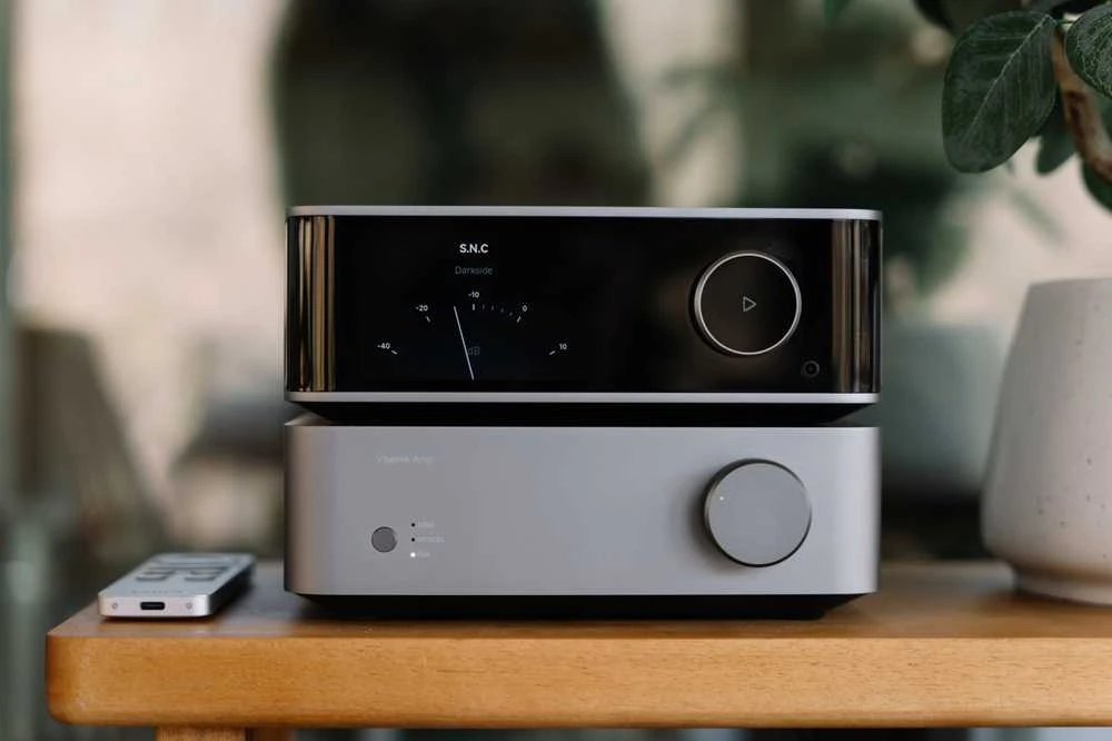 WiiM WiiM Vibelink Amp - dark pilkas - Stiprintuvas Hi-Fi