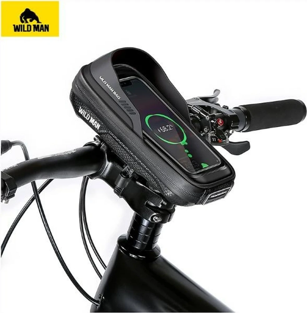WILDMAN Bike case/holder L ES16 frame bag pilka