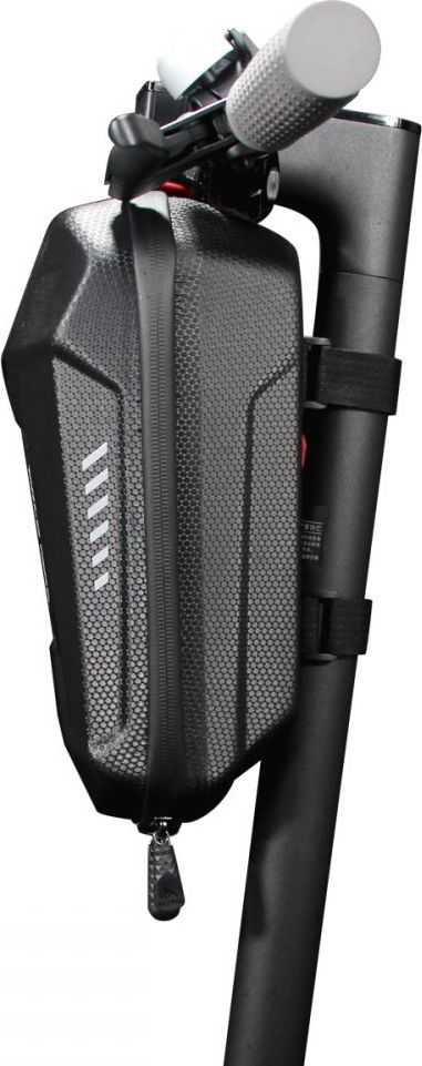 WILDMAN LES8 Plus scooter case/holder frame bag juodos spalvos