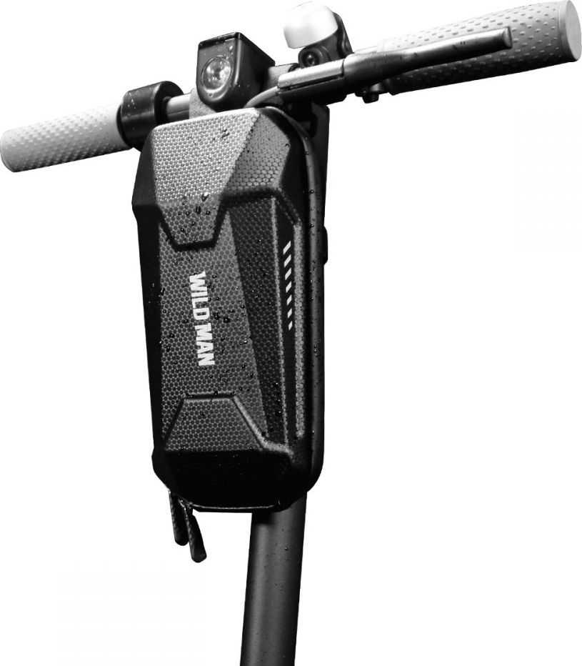 WILDMAN MES8 scooter case/holder frame bag juodos spalvos