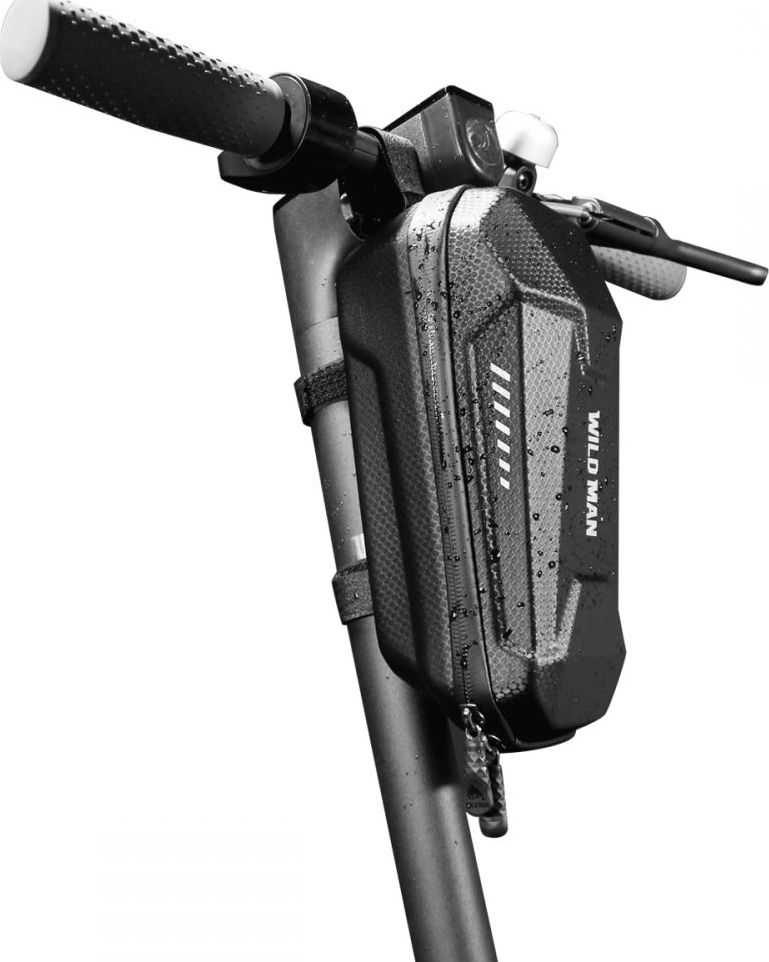 WILDMAN MES8 scooter case/holder frame bag juodos spalvos