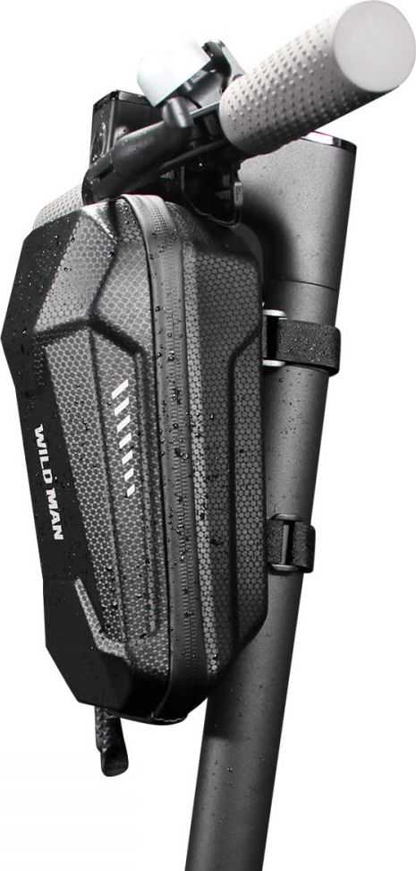 WILDMAN MES8 scooter case/holder frame bag juodos spalvos