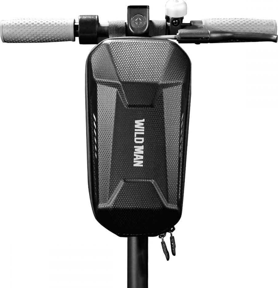 WILDMAN LES8 Plus scooter case/holder frame bag juodos spalvos