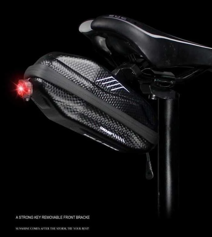 SAKWA WILDMAN HARDPOUCH BIKE MOUNT XS Juodas