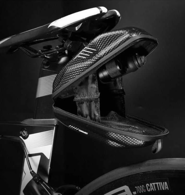SAKWA WILDMAN HARDPOUCH BIKE MOUNT XS Juodas