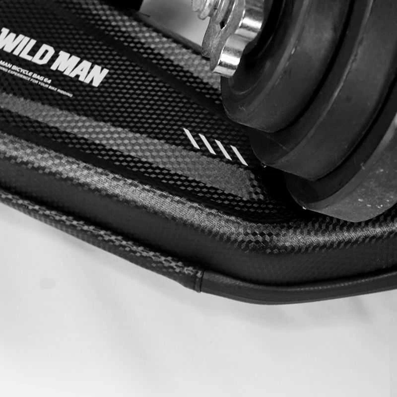 WILDMAN LE4 bike frame bag/bag bike holder juodos spalvos