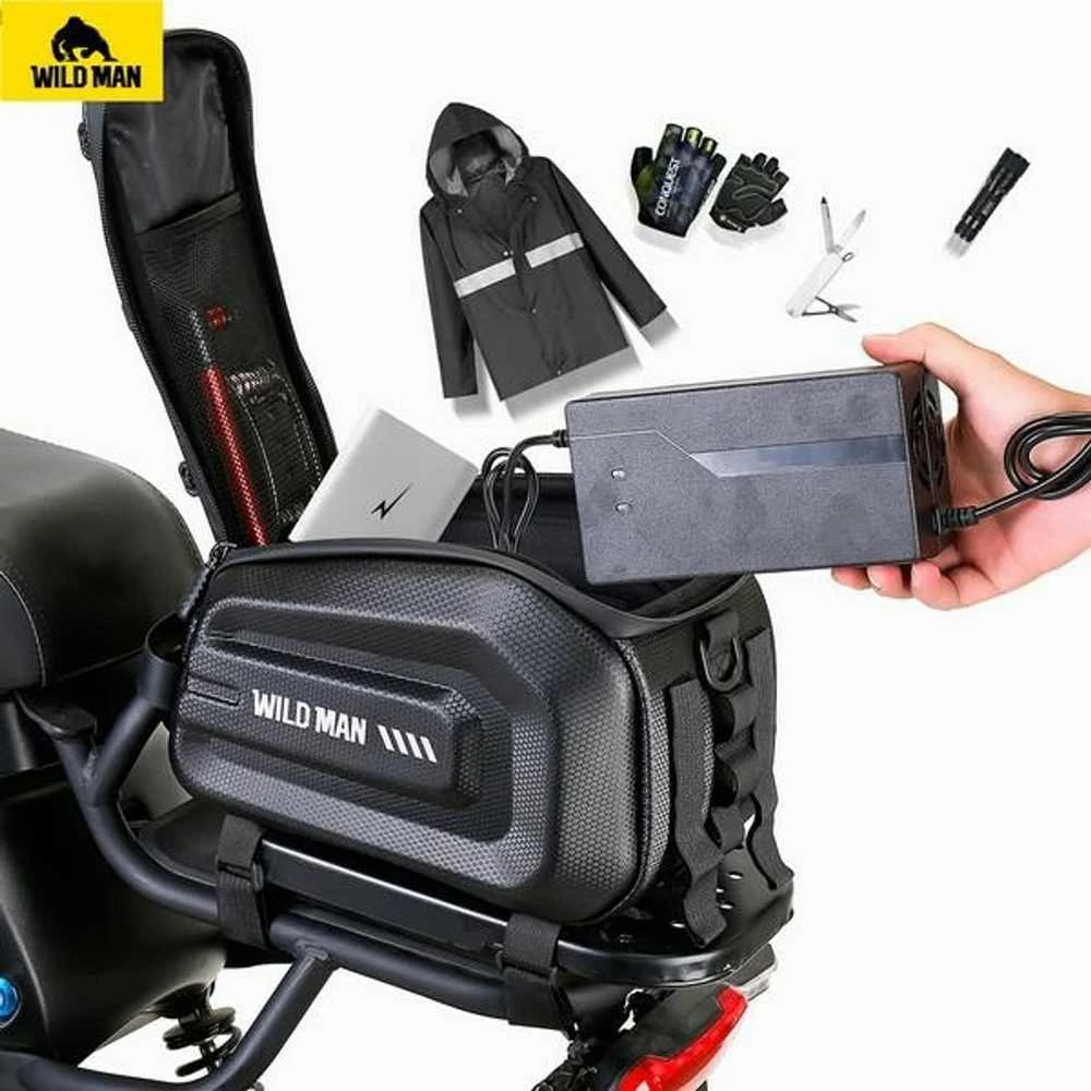 WILDMAN GD5 4L Bike Rack Dėklas/Bag juodos spalvos