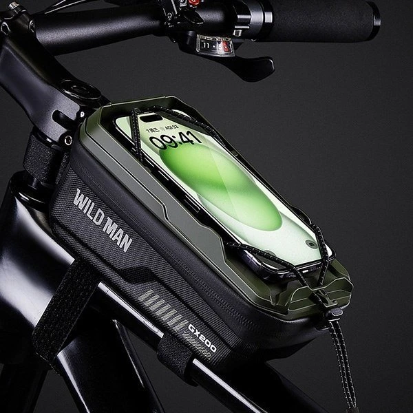 WILDMAN GX200 Bike Frame Dėklas/Bag/Bike Holder Žalias