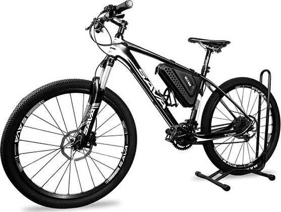 WILDMAN ES19 Bike Frame Dėklas/Bag Bike Holder juodos spalvos