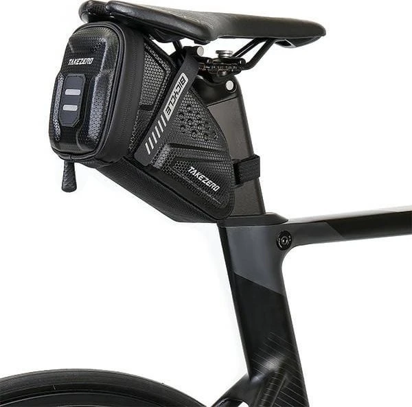 Wildman TAKEZERO TZ07 saddlebag/bag, bike holder, juodos spalvos