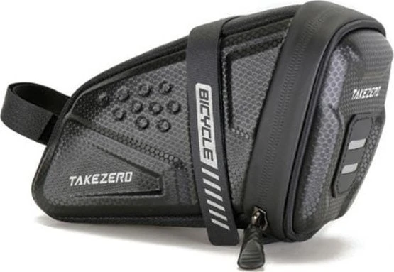Wildman TAKEZERO TZ07 saddlebag/bag, bike holder, juodos spalvos