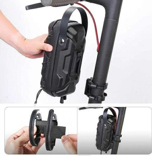WILDMAN Scooter case/holder GS6 frame bag juodos spalvos