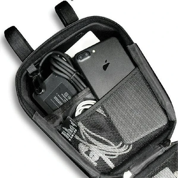 WILDMAN Scooter case/holder TS9 frame bag juodos spalvos