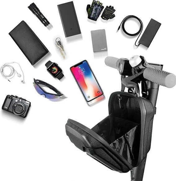 WILDMAN Scooter case/holder TS9 frame bag juodos spalvos