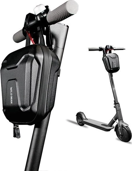 WILDMAN Scooter case/holder TS9 frame bag juodos spalvos
