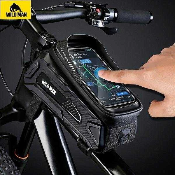 WILDMAN Bike case/holder M M30 frame bag juodos spalvos