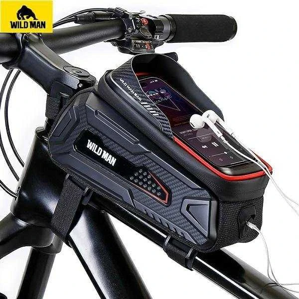 WILDMAN Bike case/holder M M30 frame bag juodos spalvos