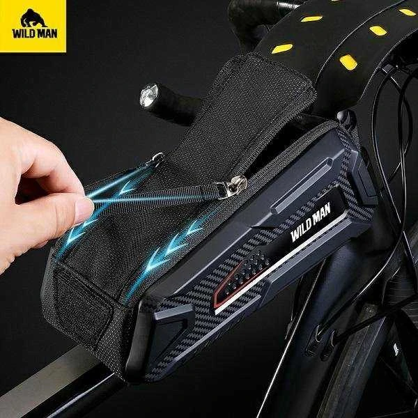 WILDMAN M90 Bike Dėklas/Mount Frame Pannier juodos spalvos