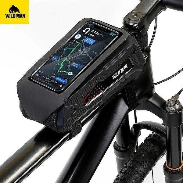 WILDMAN M90 Bike Dėklas/Mount Frame Pannier juodos spalvos