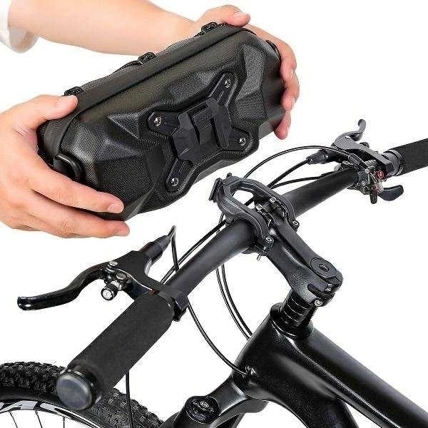 WILDMAN XT17 Dviračio krepšys/Mount, Handlebar Bag, juodos spalvos