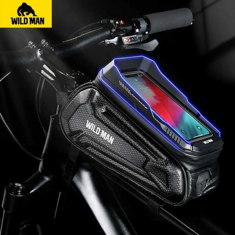 WILDMAN XT5 Bike Dėklas/Mount Frame Pannier juodos spalvos
