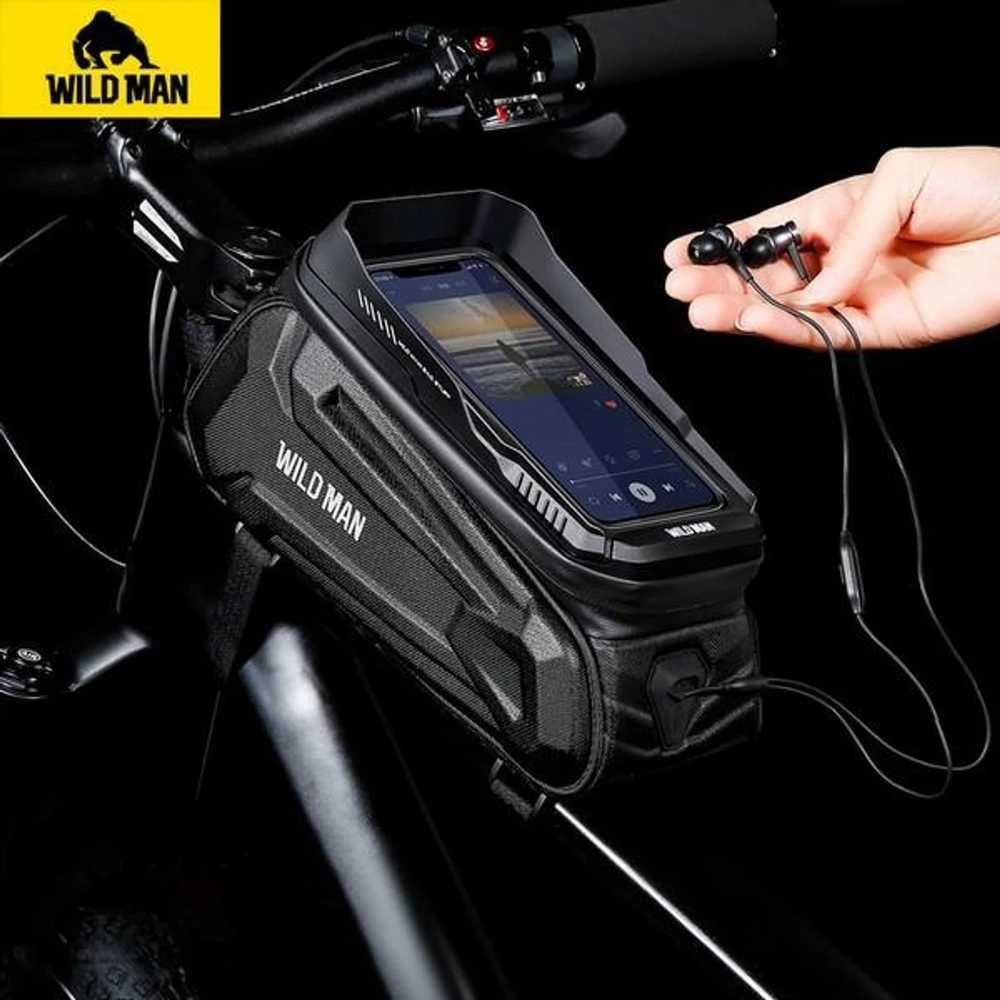 WILDMAN XT5 Bike Dėklas/Mount Frame Pannier juodos spalvos