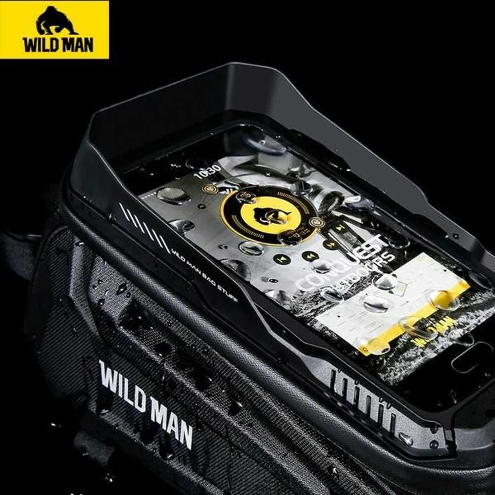 WILDMAN XT5 Bike Dėklas/Mount Frame Pannier juodos spalvos