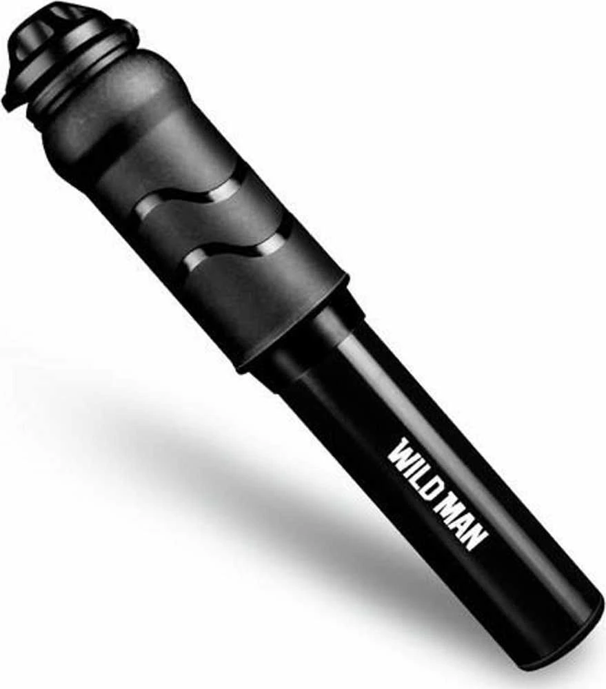 WILDMAN FK1 aluminum hand bicycle pump juodos spalvos