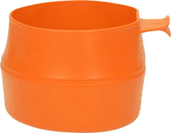 Švediškas sulankstomas puodukas WILDO Fold-a-cup 600ml Oranžinis