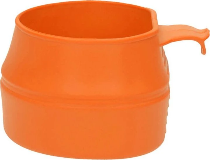 Švediškas sulankstomas puodukas WILDO Fold-a-cup 200ml Oranžinis