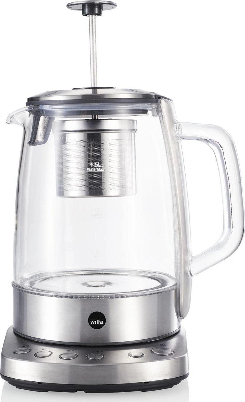 Virdulys arbatai wilfa TM-1500S (1500W, plieno spalvos)