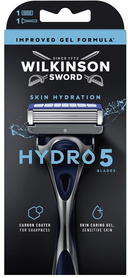 Wilkinson Sword Skustuvas + 1 atsarginė Hydro 5 odos apsaugos galvutė
