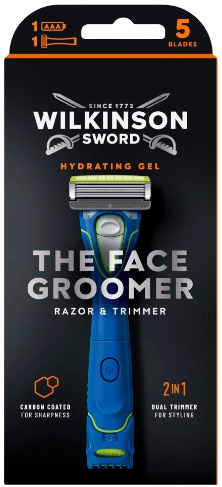 Wilkinson Sword Wilkinson The Face Groomer dvipusis kirptuvas