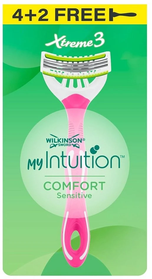 Wilkinson Sword Wilkinson My Intuition Xtreme3 Comfort Sensitive vienkartiniai skustuvai, 6 vnt.