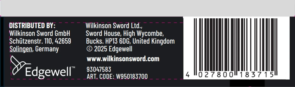 „Wilkinson Sword Hydro 5“ skustuvas su dviem keičiamomis galvutėmis