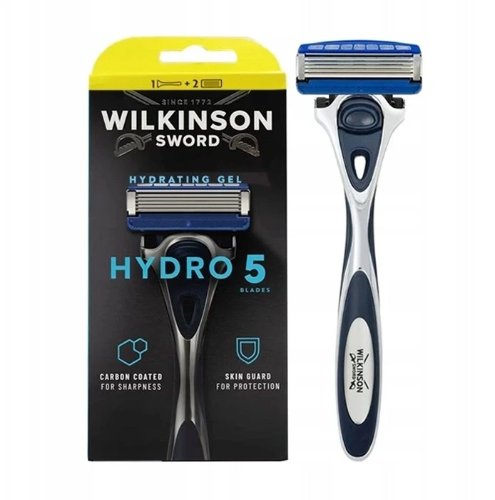 „Wilkinson Sword Hydro 5“ skustuvas su dviem keičiamomis galvutėmis