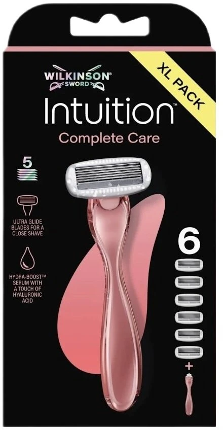 „Wilkinson Intuition Complete Care“ skustuvas ir 6 peiliukai