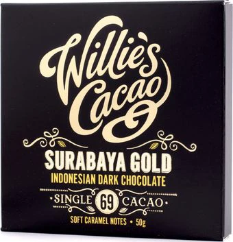 Willie's Cacao - 69% Surabaya Gold Indonesian 50g