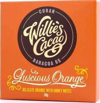 Oranžinis Willie's Cacao - Luscious Oranžinis 50g