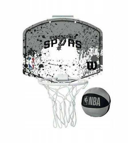 Wilson Basketbola groza komplekts NBA MINI-HOOP SAN ANTONIO SPURS