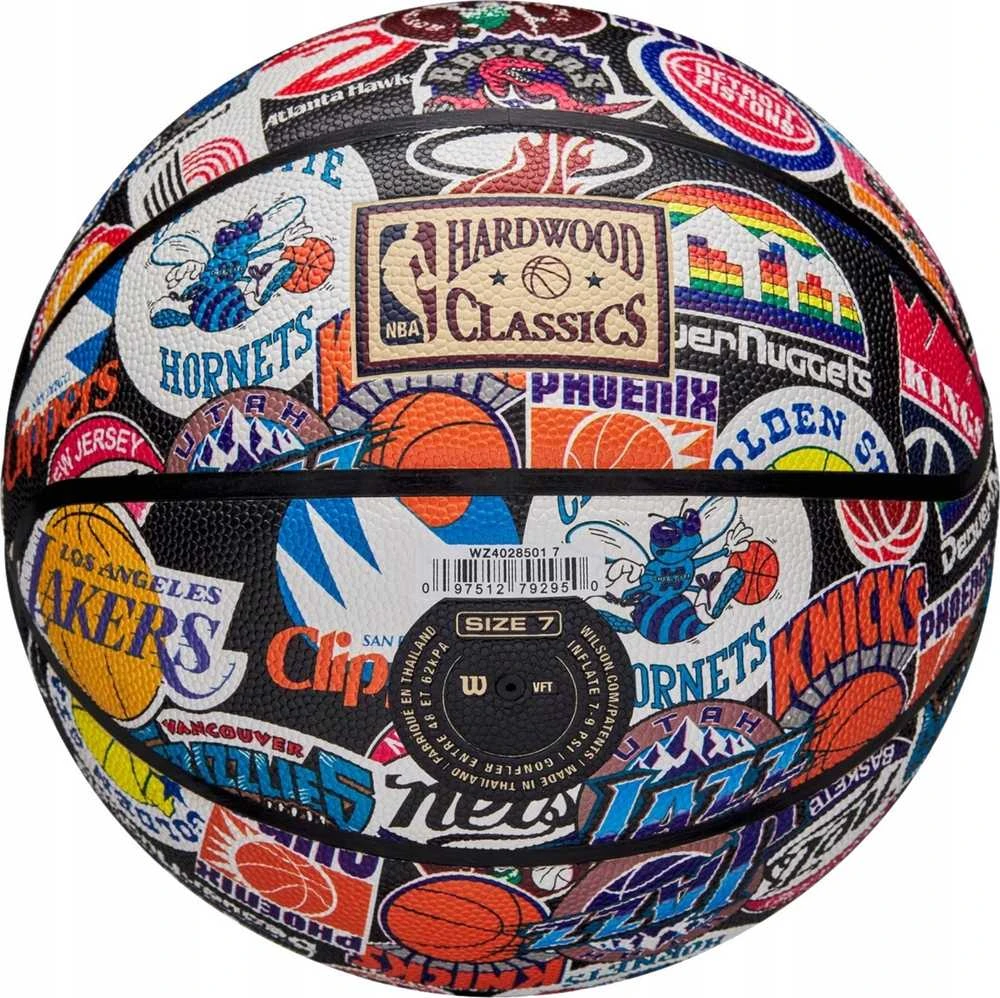 Krepšinio kamuolys Wilson NBA Retro R.7