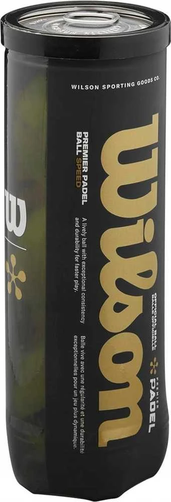 Wilson Premier Padel Speed 3 kamuoliukų rinkinys WR8908501001