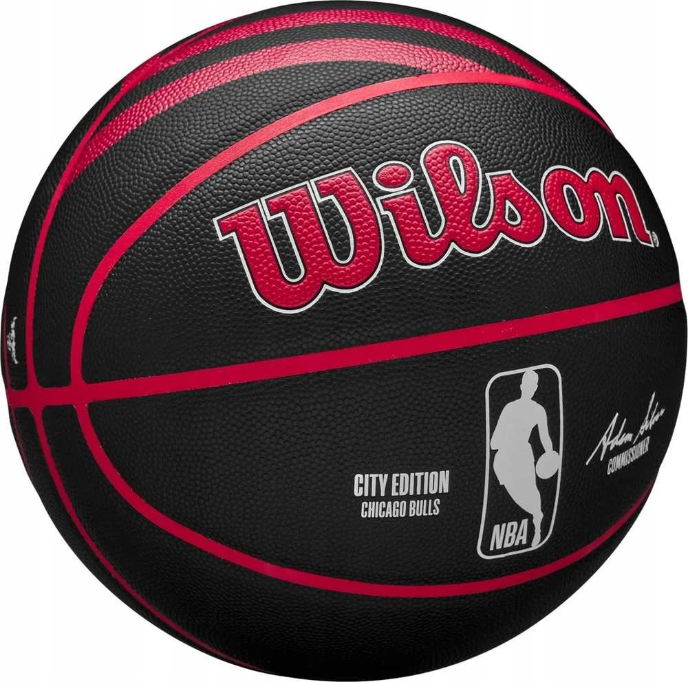WILSON NBA TEAM CITY COLLECTOR CHICAGO BULLS krepšinio kamuolys (Dydis: 7)
