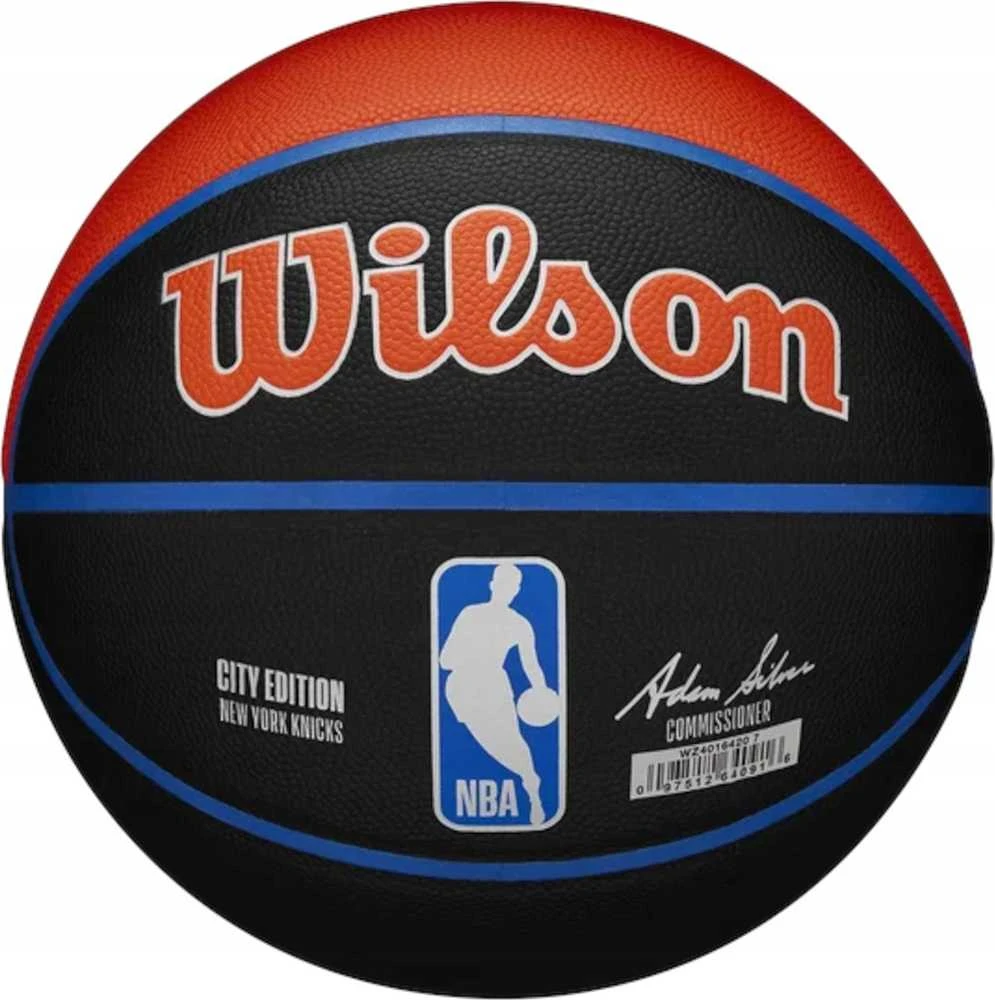 Wilson NBA komandos "New York Knicks" krepšinio kamuolys WZ4016420ID