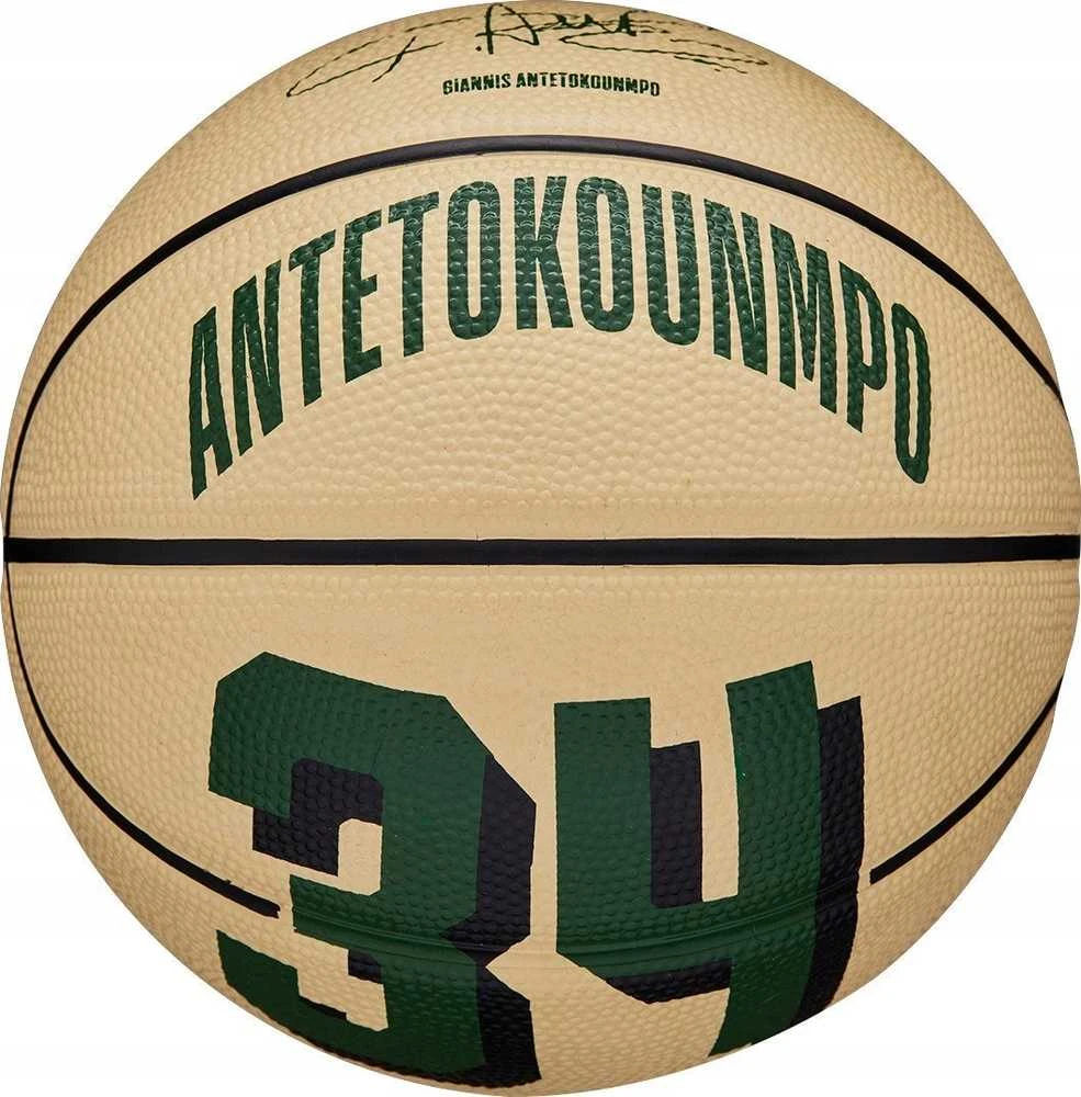 Wilson NBA žaidėjo ikona Giannis Antetokounmpo Mini kamuolys WZ4007501XB Krepšinis