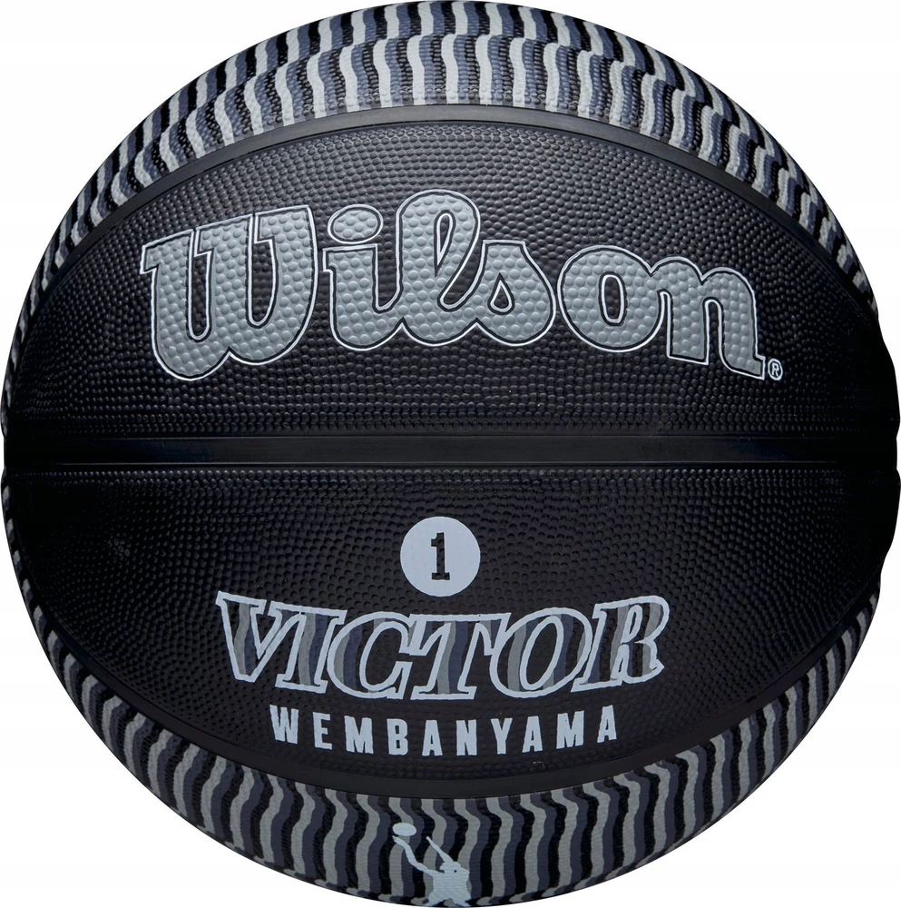 Wilson NBA Player Icon Victor Wembanyama kamuolys, skirtas žaisti lauke, WZ3017801XB