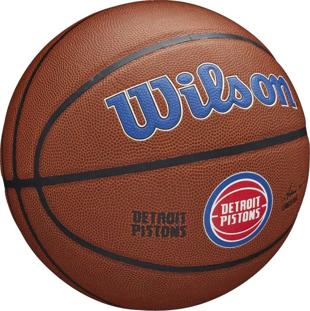 Kamuolys Wilsonas „Team Alliance Detroit Pistons“ kamuolys WTB3100XBDET